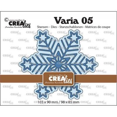 Crealies CLVaria05 Stanzschablonen - Schneeflocke